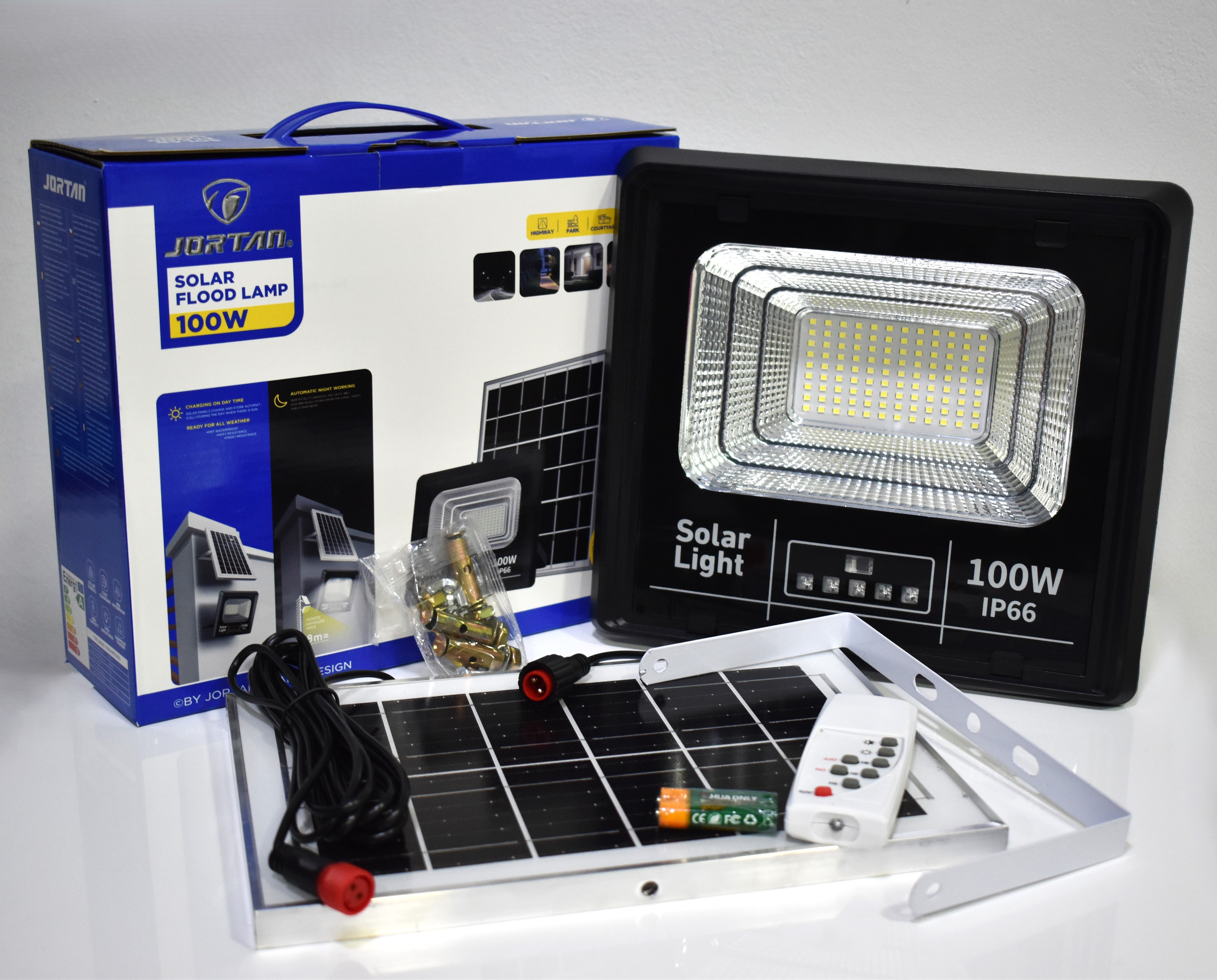 Lampara Solar Jortan 100w